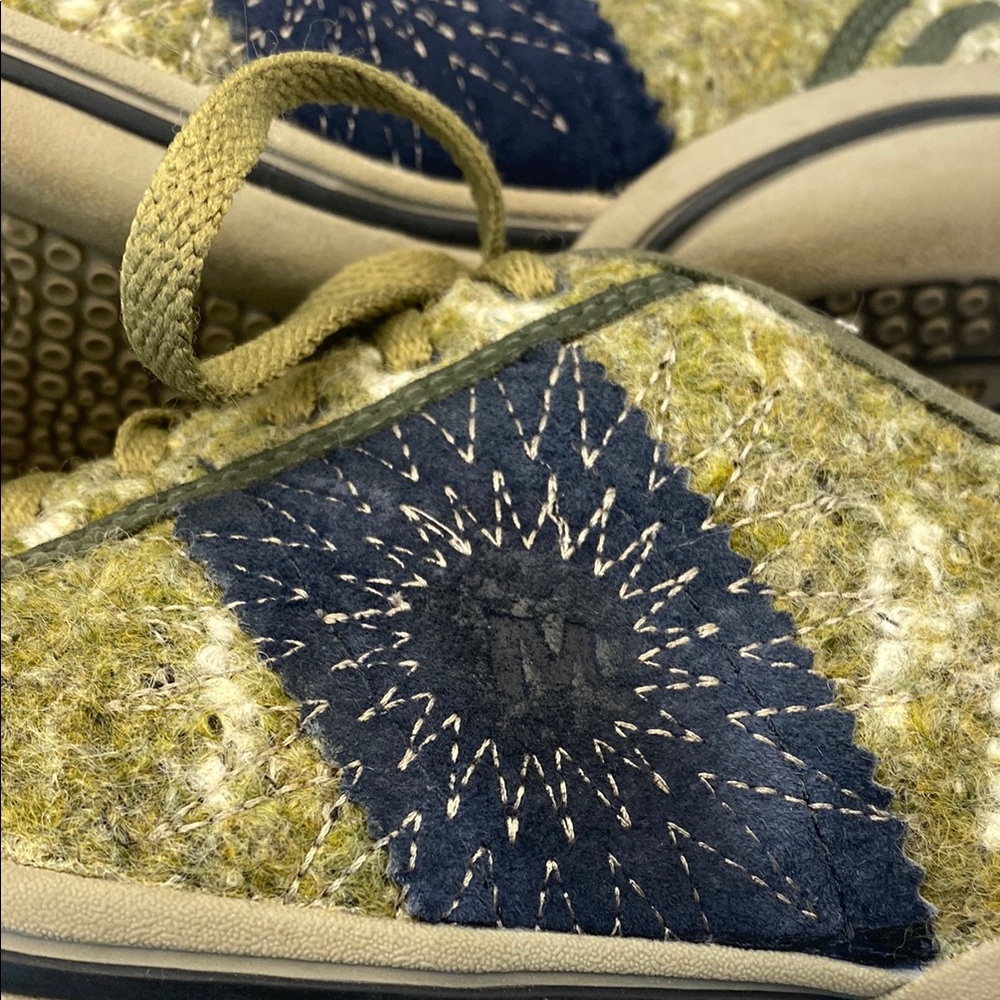 Merrell Women's Star Wool Olive Casual Sneakers Size 8 1/2 - Picture 4 of 10